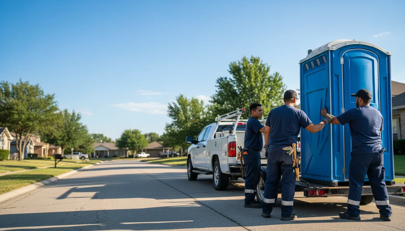 Portable Toilet Rental in Jennings, OK near me